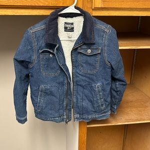 Kids Jean Jacket with fur